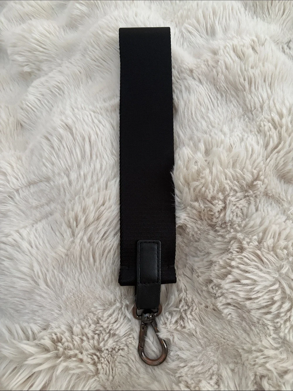 Lululemon all black keychain